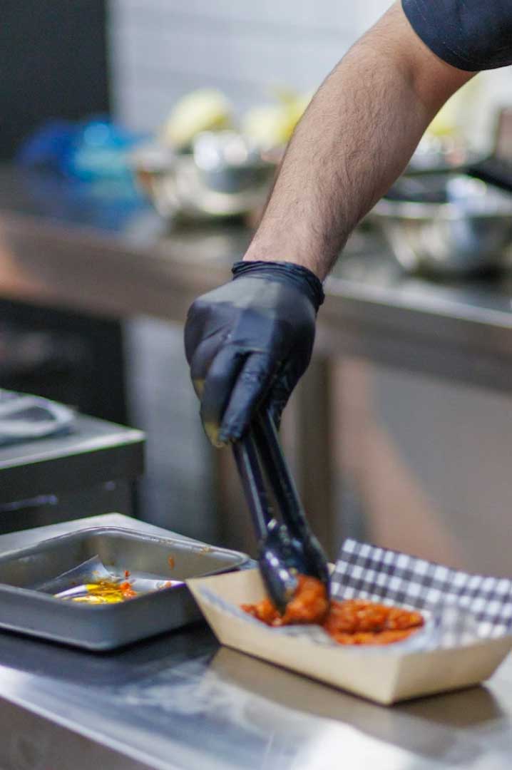 Chicky’s Glasgow Chef In Kitchen