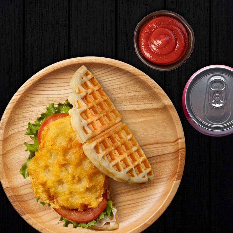 Chicky’s Glasgow Waffle Burger Box